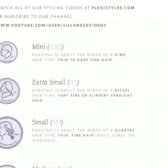 Lilla Rose Flexi Clip Hair Barrette - Picture 2 of 3